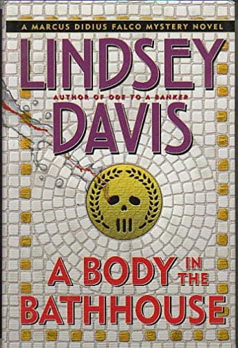 Book cover for A Body in the Bathhouse by Davis, Lindsey