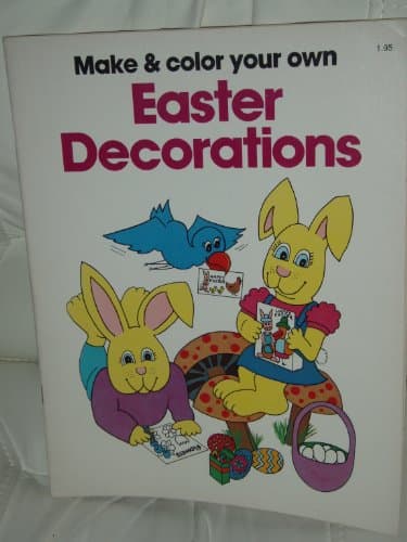 Book cover for Make and Color Your Own Easter Decorations by Laplaca