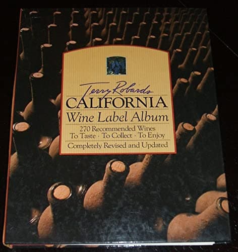 California Wine Label Album/Ringbound