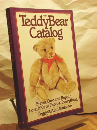 Book cover for The Teddy bear catalog: Prices, care and repair, lore, 100s of photos by Bialosky, Peggy; Bialosky, Alan