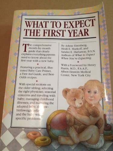 Book cover for What to Expect the First Year by Eisenberg, Arlene