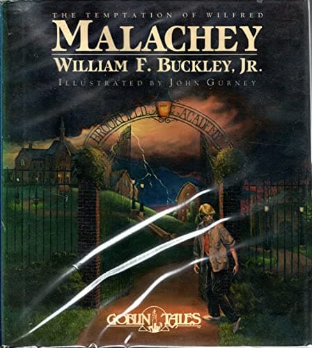 Book cover for The temptation of Wilfred Malachey (Goblin tales) by William F. Buckley Jr.