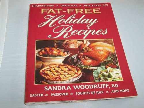 Book cover for Fat-Free Holiday Recipes by Woodruff, Sandra