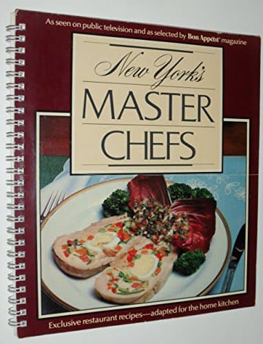 Book cover for New York's Master Chefs by Sax, Richard