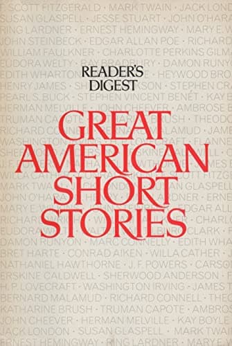 Book cover for Great American Short Stories by Readers Digest Editors