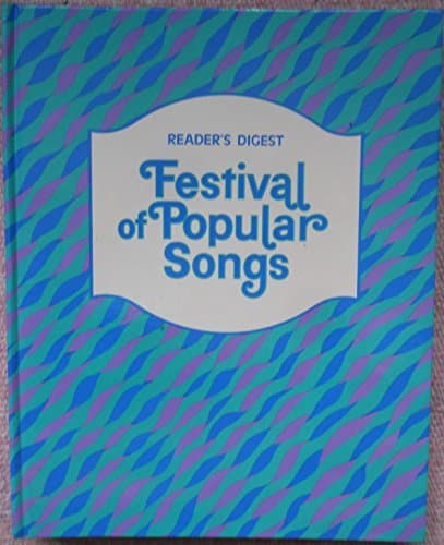 Book cover for Reader's Digest Festival of Popular Songs by William L. Simon