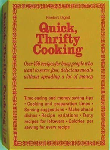 Book cover for Quick, Thrifty Cooking by Inge N. Dobelis