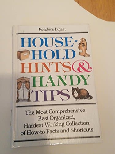 Book cover for Household Hints & Handy Tips by Editors of Reader's Digest