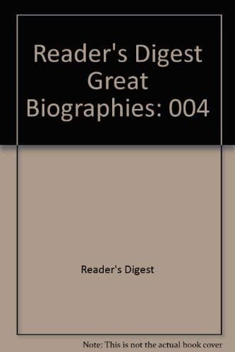 Book cover for Reader's Digest Great Biographies by Reader's Digest Editors