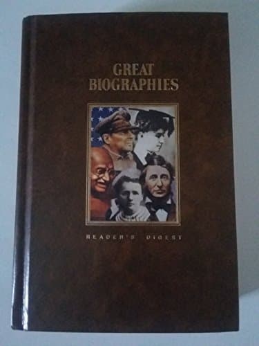 Book cover for Reader's Digest Great Biographies, Vol. 9: Mahatma Gandhi / The Story of My Life / American Caesar: Douglas MacArthur, 1880-1964 / Walden / Madame Curie by Vincent Sheehan
