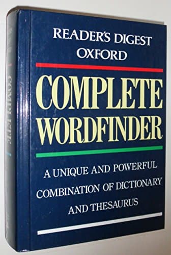 Book cover for Reader's Digest Oxford Complete Wordfinder by Reader's Digest Editors
