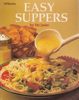 Book cover for Easy Suppers by Pat Jester