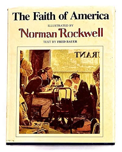 Book cover for The Faith of America by Bauer, Fred