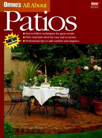 Book cover for Ortho's All About Patios by Miller, Martin