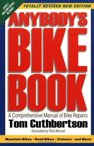Book cover for Anybody's Bike Book: A Comprehensive Manual of Bike Repairs by Cuthbertson, Tom