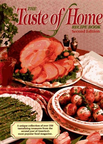 Book cover for The Taste of Home Recipe Book by Schnittka, Julie