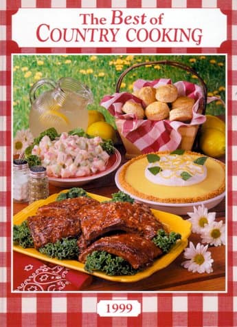 Book cover for The Best of Country Cooking 1999 by Taste of Home