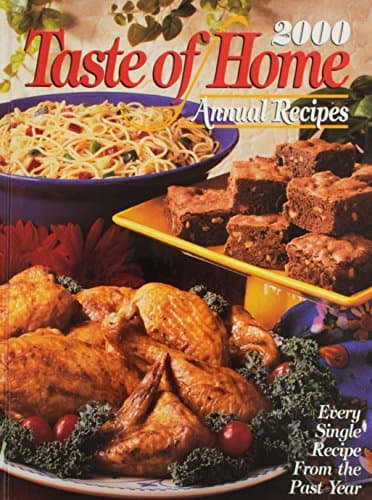 Book cover for 2000 Taste of Home Annual Recipes by Schnittka, Julie (Editor)