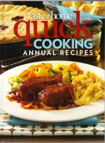 Book cover for Taste of Home Quick Cooking Annual Recipes 2011 by Catherine Cassidy: Editor