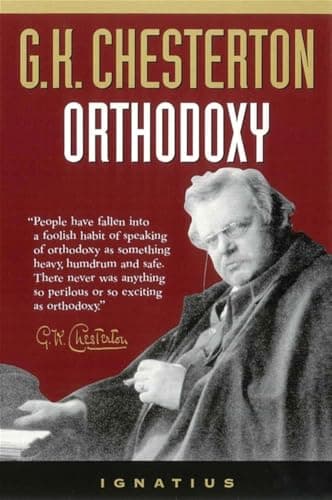 Book cover for Orthodoxy by G. K. Chesterton