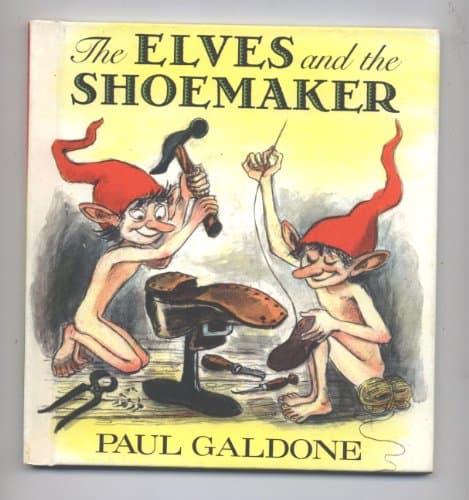 Book cover for The Elves and the Shoemaker by Galdone, Paul