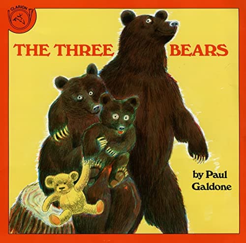 Book cover for The Three Bears by Galdone, Paul