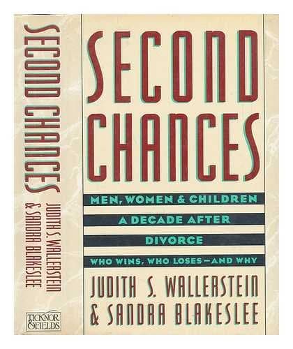 Book cover for Second Chances by Judith S. Wallerstein