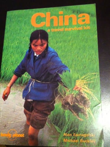 Book cover for China a Travel Survival Kit (Lonely Planet China) by Samagalski, Alan & Michael Buckley.