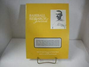 Book cover for Baseball Research Journal: Thirteenth Annual Historical and Statistical Review of the Society for American Baseball Research by Society for American Baseball Research (