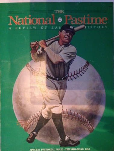The National Pastime a Review of Baseball History (The National Pastime Baseball in the Big - Bang Era)