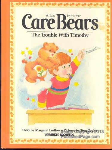 Book cover for The Trouble With Timothy (A Tale from the Care Bears) by Ludlow, Margaret