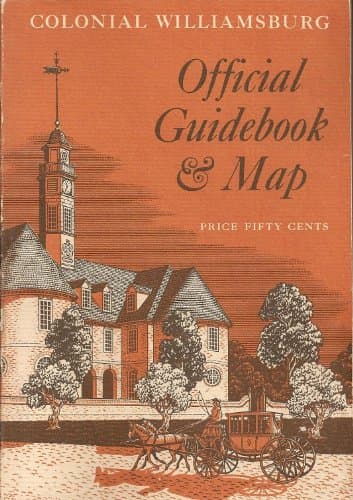 Book cover for Colonial Williamsburg Official Guidebook & Map by Colonial Williamsburg Foundation