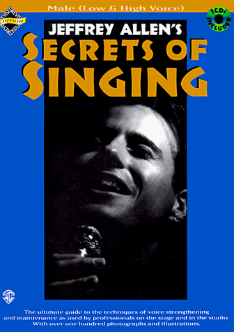 Book cover for Secrets of Singing Male Voice With Cd by Allen, Jeffrey