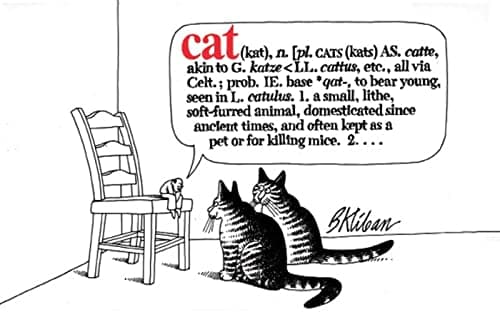 Book cover for Cat by Kliban, B.