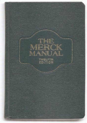 Book cover for Merck Manual of Diagnosis and Therapy by David N. Holvey