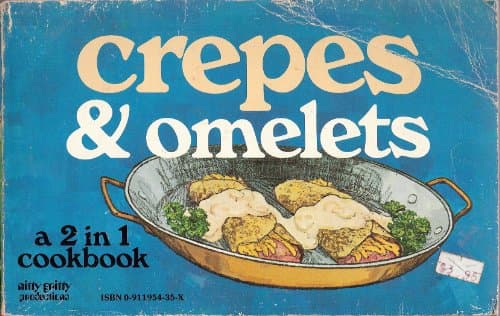 Book cover for Omelets & Crepes (A 2 In 1 Cookbook) by SIMMONS, BOB