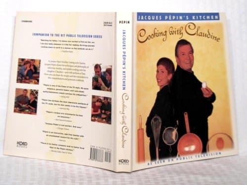 Book cover for Cooking With Claudine (Jacques Pepin's Kitchen) by Pepin, Jacques