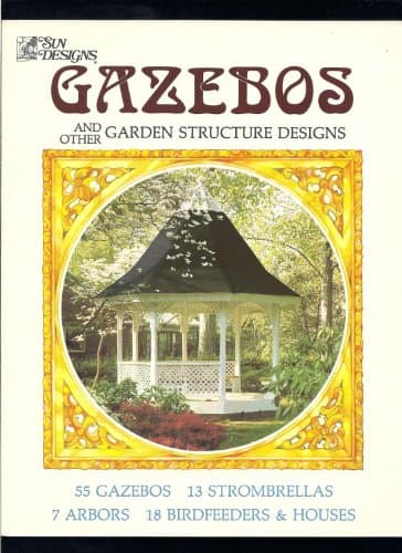 Book cover for Gazebos And Other Garden Structure Designs by Strombeck, Janet