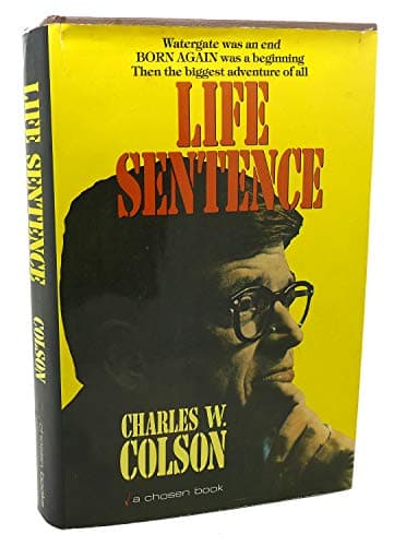 Book cover for LIFE SENTENCE by Colson, Charles