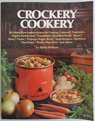 Book cover for Crockery Cookery by Hoffman, Mable