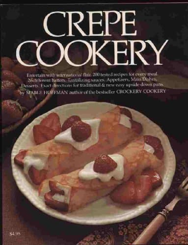 Book cover for Crepe Cookery by Mable Hoffman