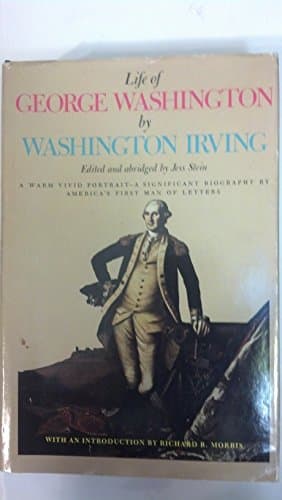 Book cover for Life of George Washington by Irving, Washington