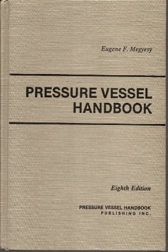 Book cover for Pressure Vessel Handbook by Eugene F. Megyesy