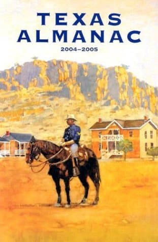 Book cover for TEXAS ALMANAC 2004-2005-P by Dallas Morning News