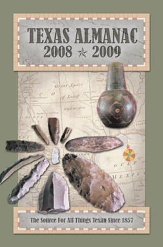 Book cover for Texas Almanac, 2008-2009, 64th ed by Alvarez, Elizabeth Cruce