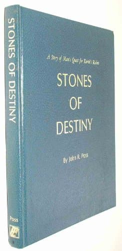 Book cover for Stones of Destiny: Keystone of Civilization by Poss, John R.