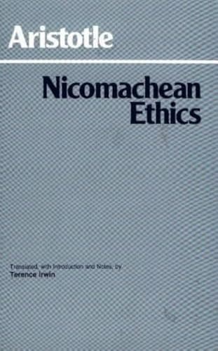 Book cover for Nicomachean Ethics by Aristotle