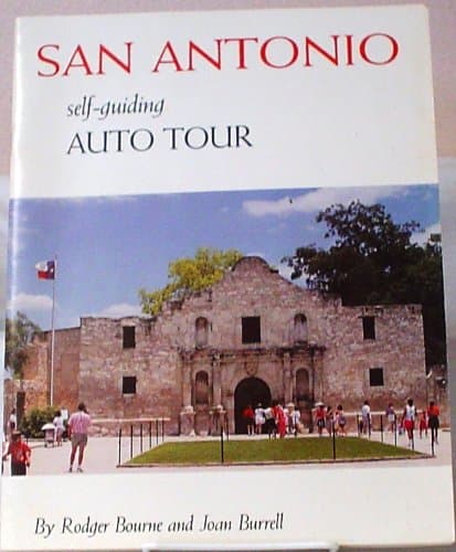 Book cover for San Antonio Self Guiding Auto Tour by Burrell, Joan
