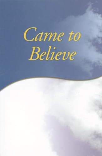 Book cover for Came to Believe by Anonymous