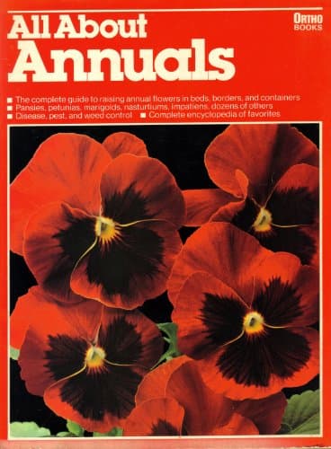 Book cover for All about Annuals by Ortho Books